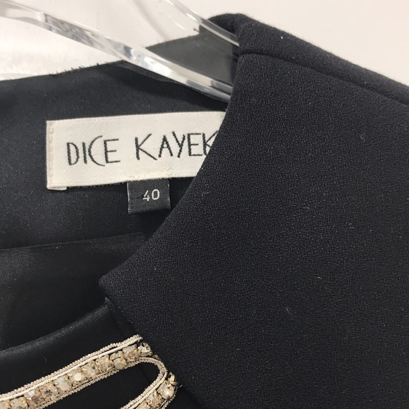 Dice kayek designer dress with embellishments - Picture 7 of 9